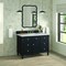 James Martin Vanities 48'' Single Vanity, Black Onyx w/ 3 CM Lime Delight Quartz Top 424-V48-BKO-3LDL - alternate 4